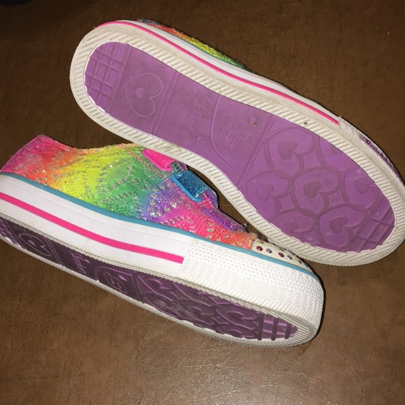 Skechers twinkle toes size 3 - Picture 4 of 8